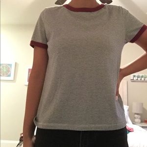 striped H&M shirt